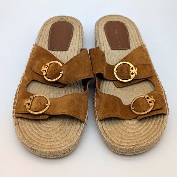 Tory Burch Espadrille Slide Sandals - Picture 2 of 10